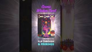 See the Cosmic Wisdom Tarot Deck with this flip through  pairings tarotcards tarot tarotdecks [upl. by Pickering]