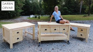 Building Shop Projects  Workbench amp Desks [upl. by Gwenni389]