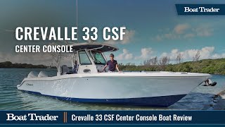 2022 Crevalle 33 CSF Center Console Fishing Boat Review [upl. by Zechariah255]