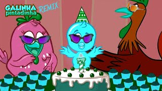 PARABÉNS GALINHA PINTADINHA  Galinha Pintadinha 4 FUNK REMIX [upl. by Xena]