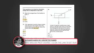 MCAT Chemistry⧸Physics Selected Curvesetter [upl. by Opportuna]