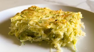 Délicieux GRATIN de COURGETTES et POMMES de TERRE au Four  Recette Facile et Rapide [upl. by Aehcim]