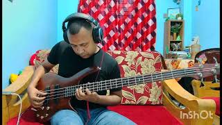 Kanar hat bazar bass cover [upl. by Nila]