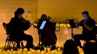 White Rock Baptist quartet in candlelight [upl. by Lledrev936]