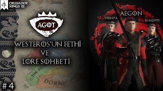 AEGON THE CONQUEROR  CK3 AGOT Modu amp Lore Sohbeti  Part 4 [upl. by Netram607]