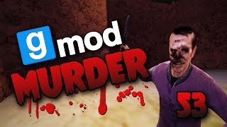 Knife Throwing Skills Gmod Murder 53 [upl. by Nyrahs663]