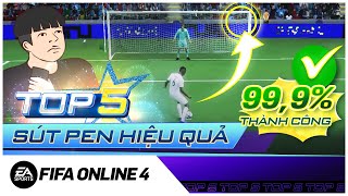 TOP 5 Tuyệt Chiêu Penalty Bách Phát Bách Trúng Tại FIFA Online 4 ft pressingtimeFIFA ibrobot [upl. by Devina]