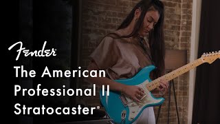 Exploring The American Professional II Stratocaster  American Professional II Series  Fender [upl. by Green411]