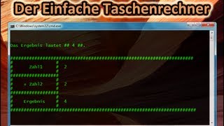 Taschenrechner für Einsteiger Folge 92  Einfaches Skripten lernen CMD Tutorial Deutsch [upl. by Annawot]