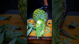 Beautiful pineapple cutting video fruit slicing satisfying asmr [upl. by Barbara-Anne]