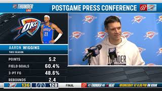 Mark Daigneault PostGame Interview  Oklahoma City Thunder vs Washington Wizards [upl. by Israeli]