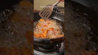 Dragon Chicken 🍗 Restrurent style 🤤🤩 chiken food viralvideo shorts [upl. by Delanie949]