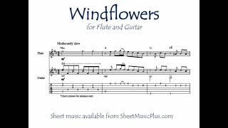 Windflowers flute and guitar [upl. by Bonney914]