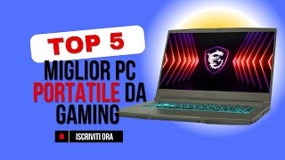 5 Migliori Pc Portatile Da Gaming Economico [upl. by Dellora]