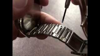 Resize your Watch Band and Remove Links with Basic Tools [upl. by Heigl]