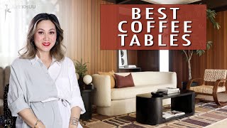 BEST COFFEE TABLES What to Look For Where to Buy [upl. by Baseler]