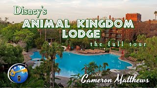 Disneys Animal Kingdom Lodge  The Complete Tour [upl. by Eednus]