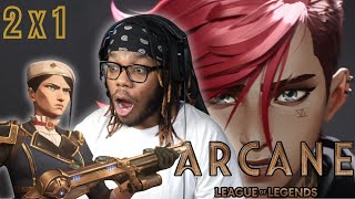 WHAT A START 😱🤯  ARCANE 2x1 Reaction [upl. by Noitna]