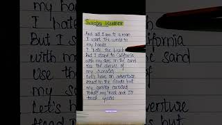 Sweater Weather lyrics shorts lyrics sweaterweather youtubeshorts viral [upl. by Phaih]