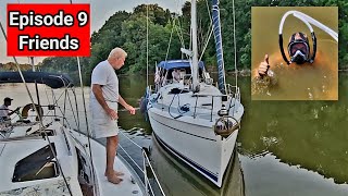 Sailing the Chesapeake Bay Ep 9 Friends Boats and Bubbles in Worton Creek [upl. by Burke]