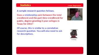 4 Linear Regression  Writing Research Questions [upl. by Nyluqcaj]