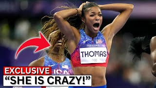 Gabby Thomas Just DROPPED A BOMB This SHOCKED Everyone [upl. by Malvina780]