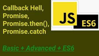 Callback Hell amp Promise  29  JavaScript Hindi [upl. by Elana]