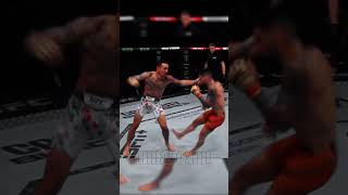 Max Holloway vs Ilia Topuria R2 Highlights mma [upl. by Thalassa]