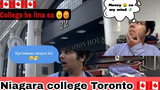 Niagara college Toronto campus tour 🇨🇦 22 College Street Toronto bs chota sa college 😡 youtube [upl. by Adran774]