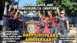 Alpha kappa RHO 51st FOUNDING ANNIVERSARY motorcade 2024 [upl. by Arraeis416]