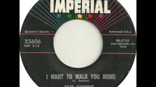 Fats Domino  I Want To Walk You Home  June 18 1959 [upl. by Wivinah]