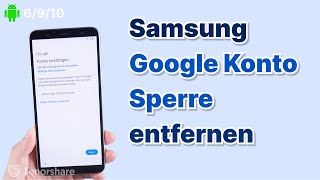 Samsung Google Konto Sperre entfernen  Android 6910 [upl. by Viafore]