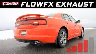 201114 Charger RT 300C 57L  Flowmaster FlowFX Catback Exhaust System 717831 [upl. by Harimas286]