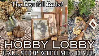 HOBBY LOBBY FALL 2024VINTAGE HOBBY LOBBY FALL DECORHOBBY LOBBY FALL DECOR HAUL 2024 [upl. by Dickie]