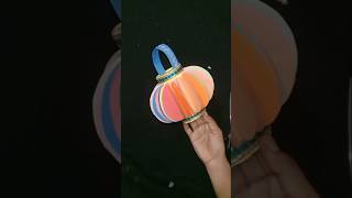 Video no 33 Diwali decoration items made from paper shorts ytshorts papercraft diy art craft [upl. by Layman173]