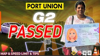 Port Union G2 Road Test Passed  Real Road Test With Instructions Map and Tips [upl. by Cati]