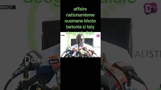 Affaire nationalisme tahirou sarr quotsuitequot fypシ゚viral afrique duo duet [upl. by Edivad]