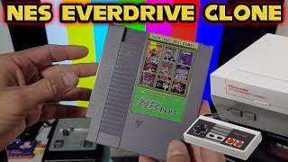 Review of NES EverDrive  N8 CLONE for 50 with a 1000 games [upl. by Cherianne]