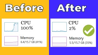 How To Fix High RAMMemoryCPUDISK Usage on Windows 1110 [upl. by Barclay]