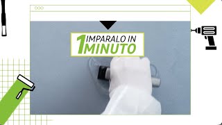 Imparalo in 1 minuto effetto spatolato fai da te  Leroy Merlin [upl. by Eiffe]