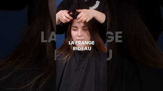 ✂️ La Frange Rideau CAP Coiffure [upl. by Schwab304]