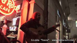 Gienek Loska  quotDuszaquot Krakow14 october  night version [upl. by Atinnor]