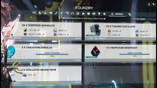 How to farm EMBLOS and XENORHAST in WARFRAME warframe necramech EMBLOS [upl. by Narih]