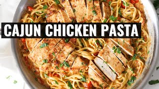 Creamy Cajun Chicken Pasta  How to make the BEST Cajun Chicken Pasta [upl. by Athalie]