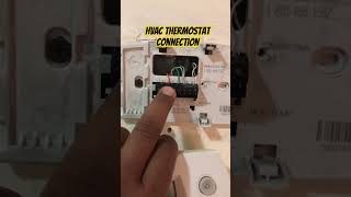 HVAC thermostat connection [upl. by Madai15]