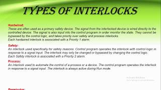 Interlocks and Different types of Interlocks [upl. by Terag]