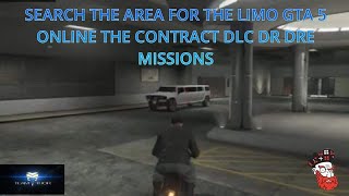 search the area for the limo GTA 5 online the contract dlc dr dre missions [upl. by Oiluj518]