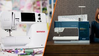 Pfaff vs Bernina Sewing Machines Whos Doing It Better [upl. by Ellemac534]