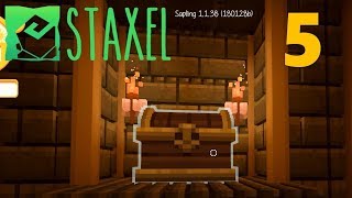 5 OSCARS SECRET UNDERGROUND DUNGEON Staxel Multiplayer [upl. by Anirak]