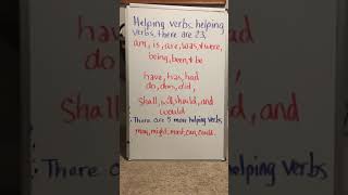 Helping Verbs Song [upl. by Three]